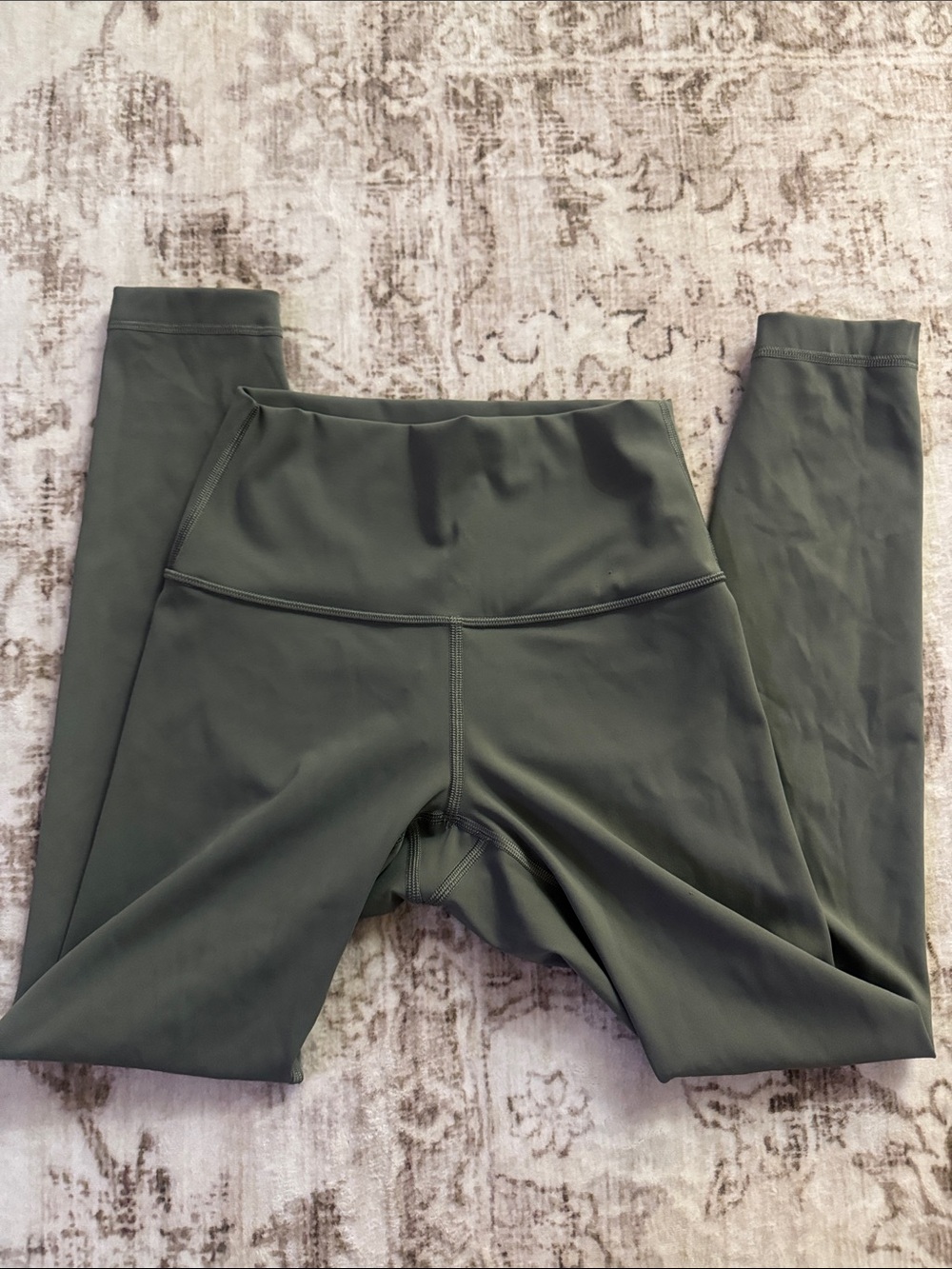 lululemon athletica Olive Green High-Rise Leggings
